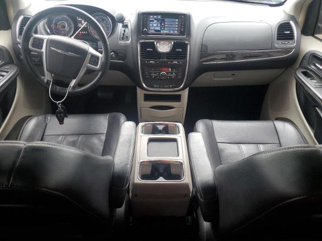 2C4RC1CG9DR805181 - 2013 CHRYSLER TOWN & COU TOURING L SILVER photo 8