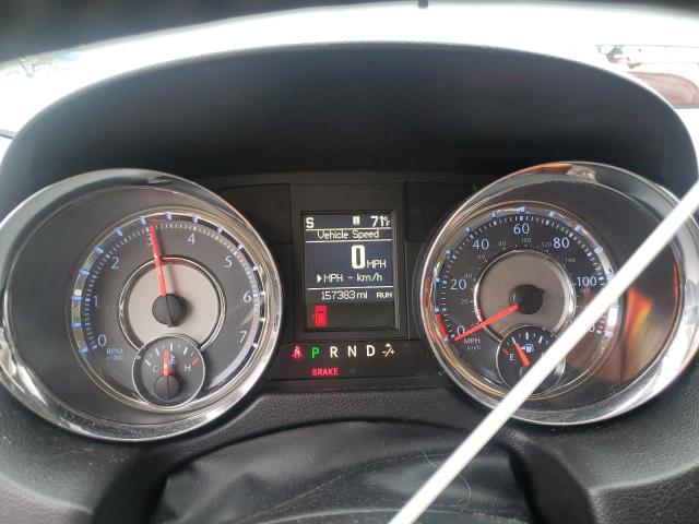 2C4RC1CG9DR805181 - 2013 CHRYSLER TOWN & COU TOURING L SILVER photo 9