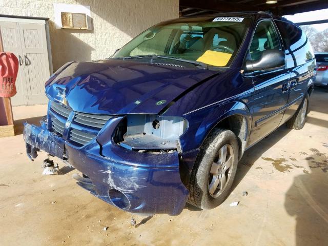 2D4GP44L26R625510 - 2006 DODGE GRAND CARAVAN SXT  photo 2