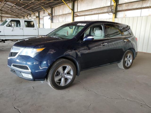 2HNYD2H68BH549787 - 2011 ACURA MDX TECHNOLOGY BLUE photo 1