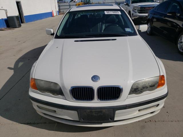 WBAAN37461ND49717 - 2001 BMW 3 SERIES I WHITE photo 5