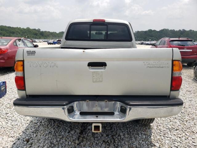 5TEGN92N62Z117100 - 2002 TOYOTA TACOMA DOUBLE CAB PRERUNNER SILVER photo 6
