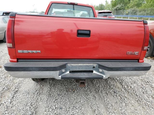 1GTGK24R8YR115109 - 2000 GMC SIERRA K2500 RED photo 10