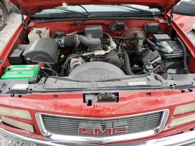 1GTGK24R8YR115109 - 2000 GMC SIERRA K2500 RED photo 11