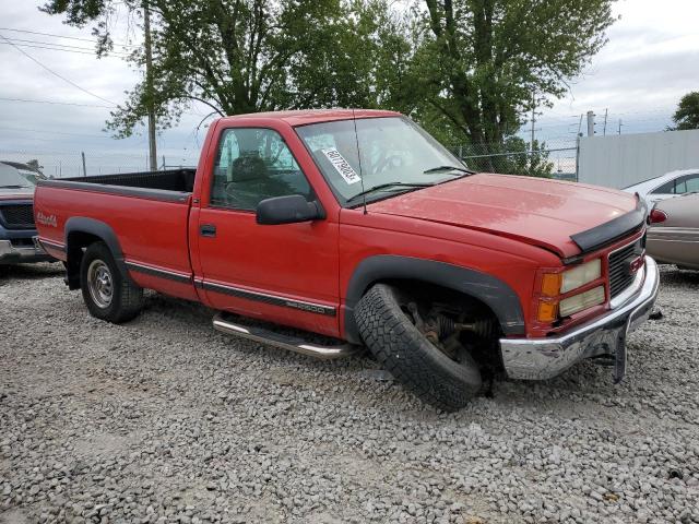 1GTGK24R8YR115109 - 2000 GMC SIERRA K2500 RED photo 4