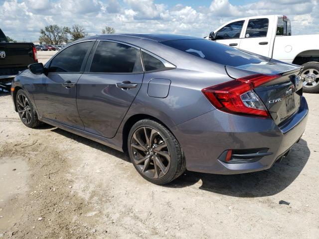 2HGFC2F87LH547763 - 2020 HONDA CIVIC SPORT GRAY photo 2