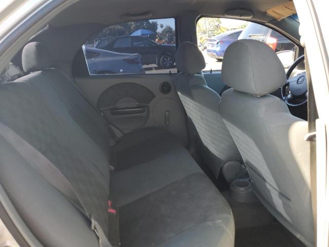 KL1TD52685B469419 - 2005 CHEVROLET AVEO BASE Gümüş foto 10