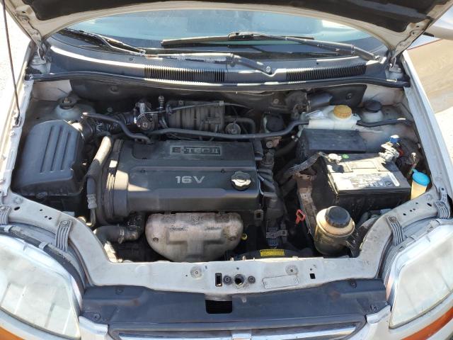 KL1TD52685B469419 - 2005 CHEVROLET AVEO BASE Gümüş foto 11