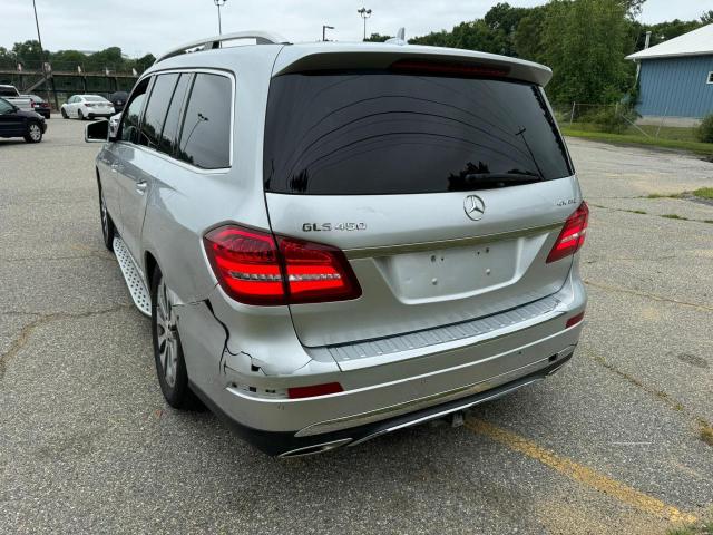 4JGDF6EE0HA770126 - 2017 MERCEDES-BENZ GLS 450 4MATIC SILVER photo 3