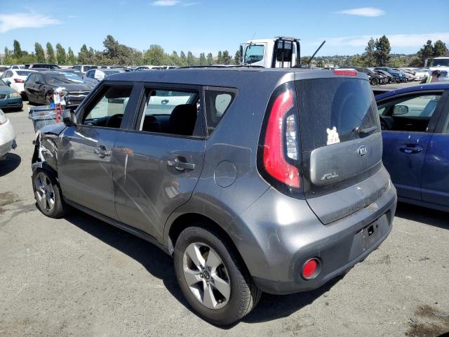 KNDJN2A29H7490412 - 2017 KIA SOUL GRAY photo 2