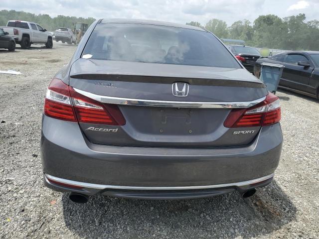 1HGCR2F59GA161003 - 2016 HONDA ACCORD SPORT Silber Foto 6