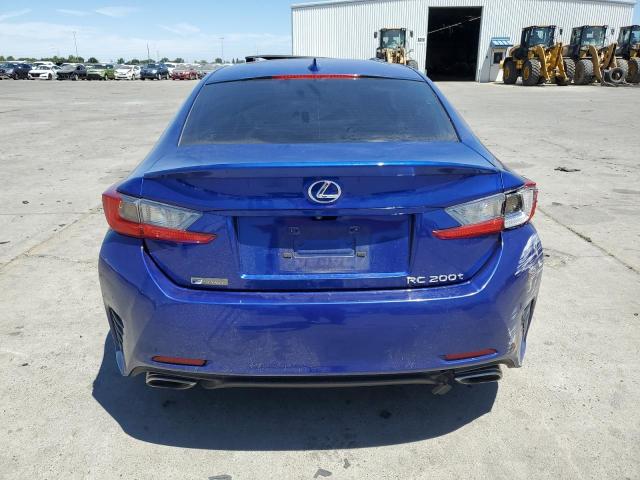 JTHHA5BC2G5000520 - 2016 LEXUS RC 200T BLUE photo 6