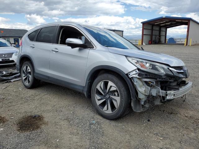 5J6RM4H93FL126277 - 2015 HONDA CR-V TOURING SILVER photo 4