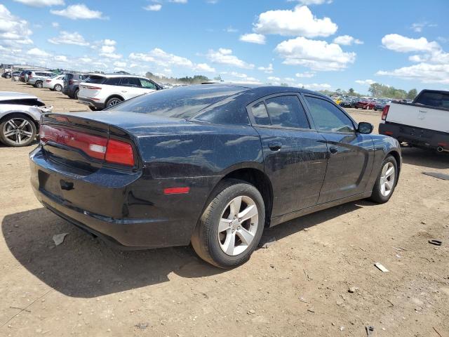 2C3CDXBG0EH184576 - 2014 DODGE CHARGER SE BLACK photo 3