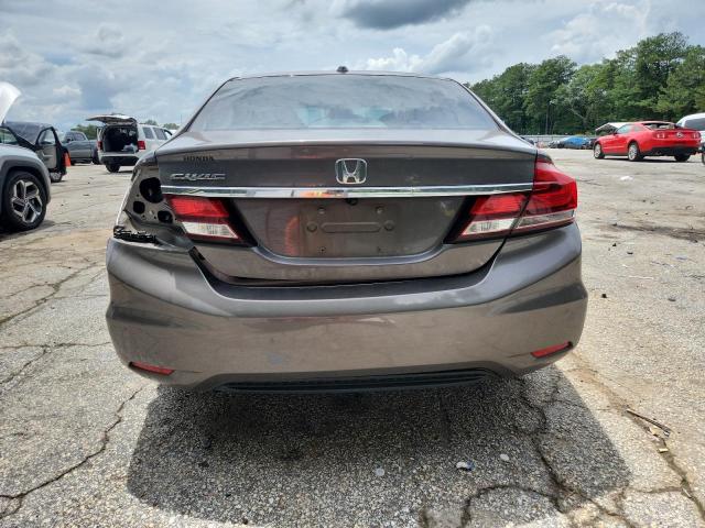 19XFB2F98DE019902 - 2013 HONDA CIVIC EXL GRAY photo 6