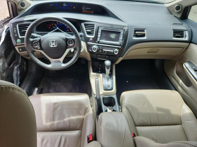 19XFB2F98DE019902 - 2013 HONDA CIVIC EXL GRAY photo 8
