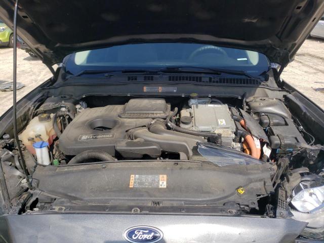 3FA6P0LU1JR174929 - 2018 FORD FUSION SE HYBRID 灰色 照片 11