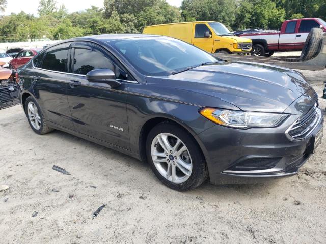 3FA6P0LU1JR174929 - 2018 FORD FUSION SE HYBRID 灰色 照片 4
