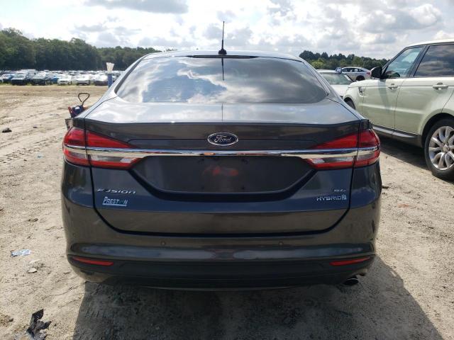 3FA6P0LU1JR174929 - 2018 FORD FUSION SE HYBRID 灰色 照片 6