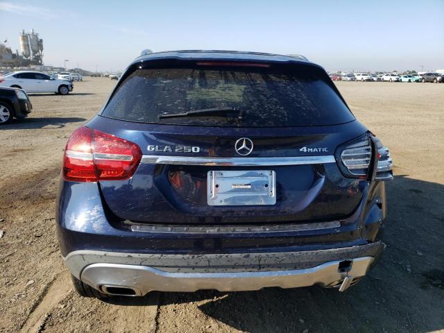 WDCTG4GB6JJ516456 - 2018 MERCEDES-BENZ GLA 250 4MATIC BLUE photo 6