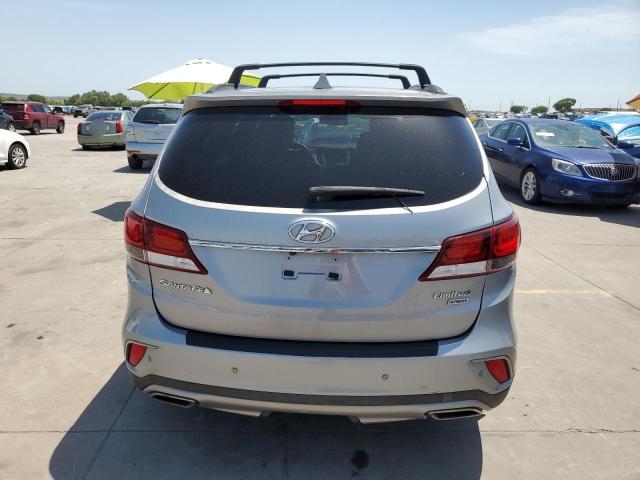 KM8SR4HF3HU232817 - 2017 HYUNDAI SANTA FE SE ULTIMATE SILVER photo 6