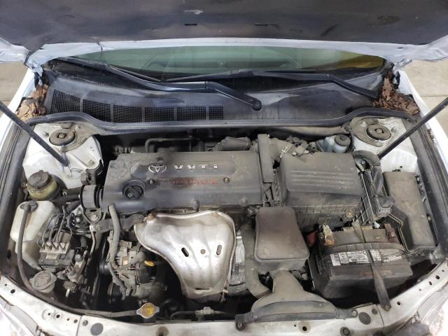 4T1BE46K67U524598 - 2007 TOYOTA CAMRY CE WHITE photo 11