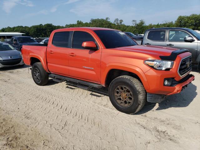 3TMCZ5AN9JM161603 - 2018 TOYOTA TACOMA DOUBLE CAB 橙色 照片 4