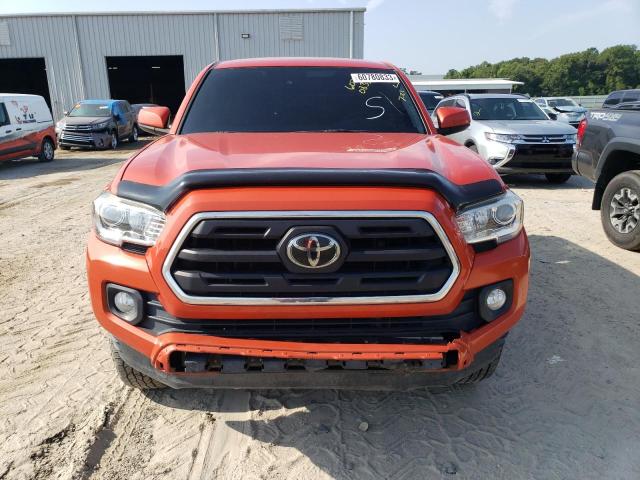 3TMCZ5AN9JM161603 - 2018 TOYOTA TACOMA DOUBLE CAB 橙色 照片 5
