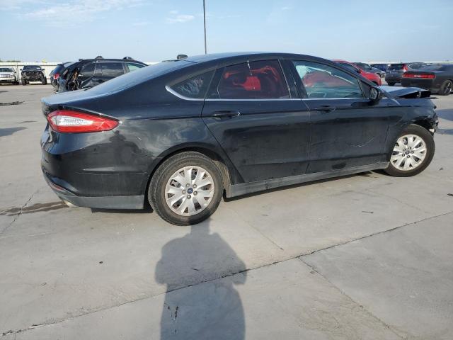 3FA6P0G77ER121064 - 2014 FORD FUSION S BLACK photo 3