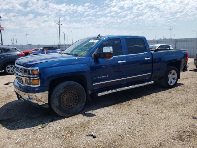 3GCUKSEJ8FG360954 - 2015 CHEVROLET SILVERADO K1500 LTZ BLUE photo 1