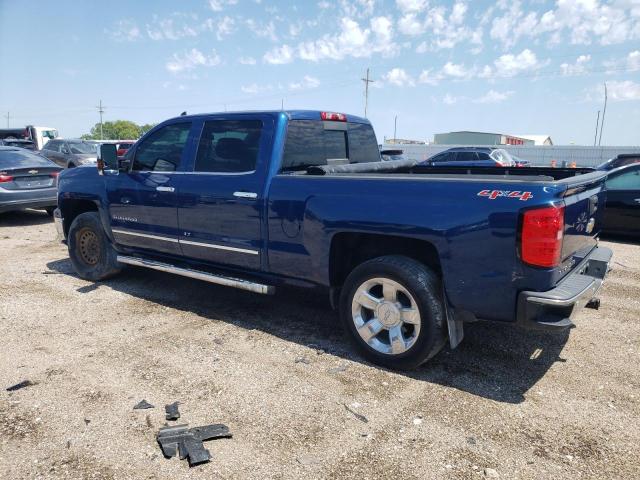 3GCUKSEJ8FG360954 - 2015 CHEVROLET SILVERADO K1500 LTZ BLUE photo 2