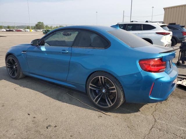 WBS1J5C53JVE51784 - 2018 BMW M2 BLUE photo 2