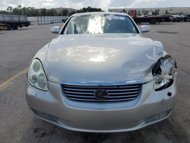 JTHFN48Y420013588 - 2002 LEXUS SC 430 SILVER photo 5