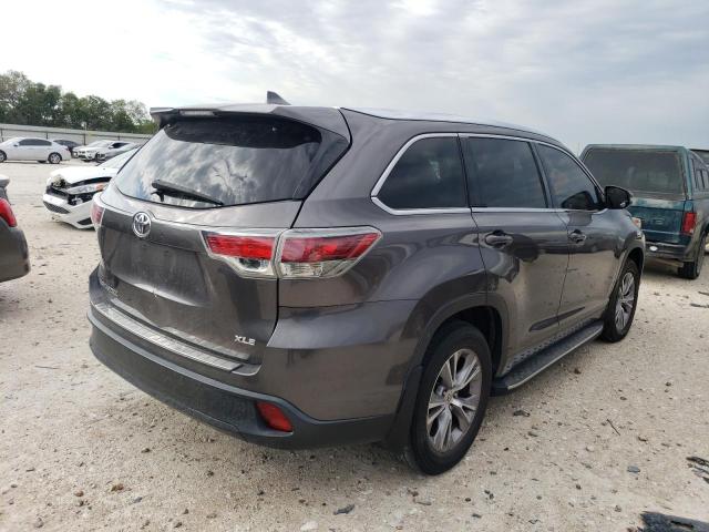 5TDKKRFH4FS116859 - 2015 TOYOTA HIGHLANDER XLE Boz foto 3