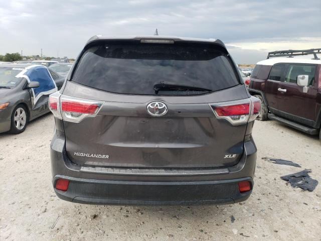 5TDKKRFH4FS116859 - 2015 TOYOTA HIGHLANDER XLE Boz foto 6