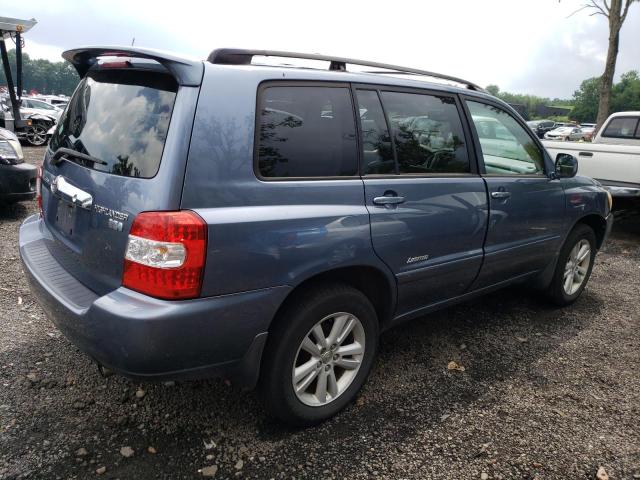 JTEEW21A570046906 - 2007 TOYOTA HIGHLANDER HYBRID BLUE photo 3