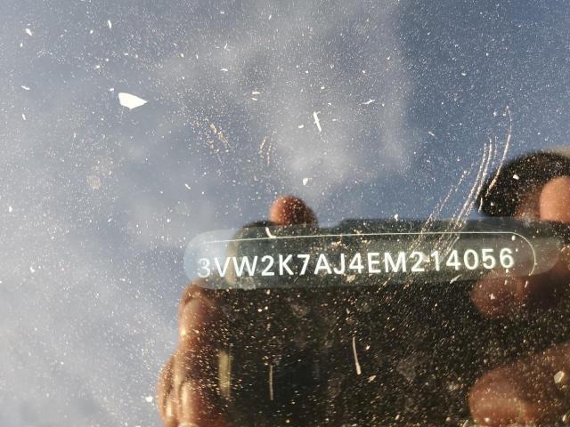 3VW2K7AJ4EM214056 - 2014 VOLKSWAGEN JETTA BASE 灰色 照片 12
