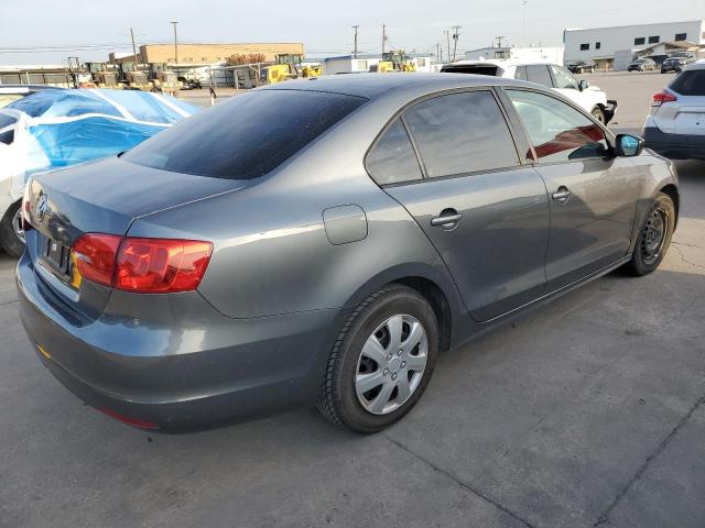 3VW2K7AJ4EM214056 - 2014 VOLKSWAGEN JETTA BASE 灰色 照片 3