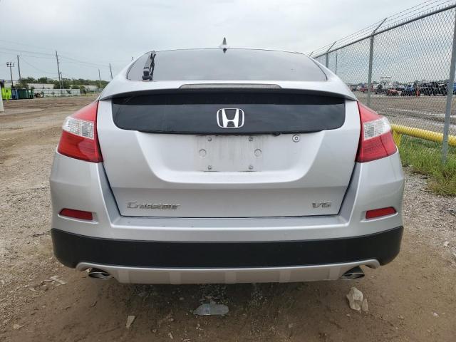 5J6TF1H56DL002772 - 2013 HONDA CROSSTOUR EXL ვერცხლისფერი ფოტო 6