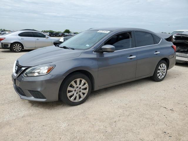 3N1AB7AP8HL680458 - 2017 NISSAN SENTRA S GRAY photo 1