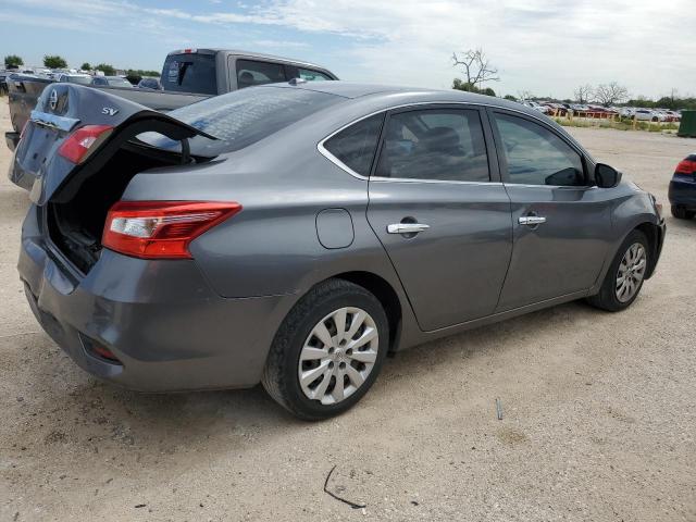 3N1AB7AP8HL680458 - 2017 NISSAN SENTRA S GRAY photo 3