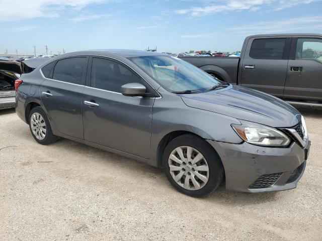 3N1AB7AP8HL680458 - 2017 NISSAN SENTRA S GRAY photo 4