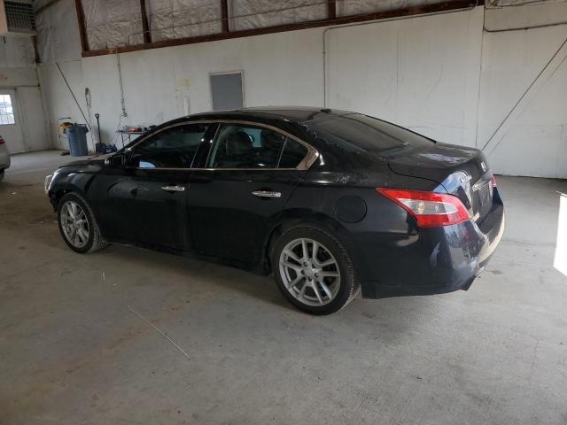 1N4AA5AP2AC846114 - 2010 NISSAN MAXIMA S BLACK photo 2
