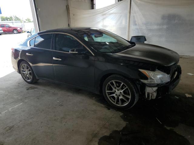 1N4AA5AP2AC846114 - 2010 NISSAN MAXIMA S BLACK photo 4