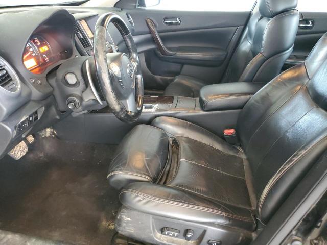 1N4AA5AP2AC846114 - 2010 NISSAN MAXIMA S BLACK photo 7