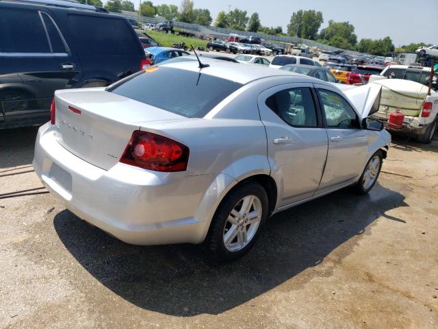 1C3CDZCBXCN258640 - 2012 DODGE AVENGER SXT SILVER photo 3