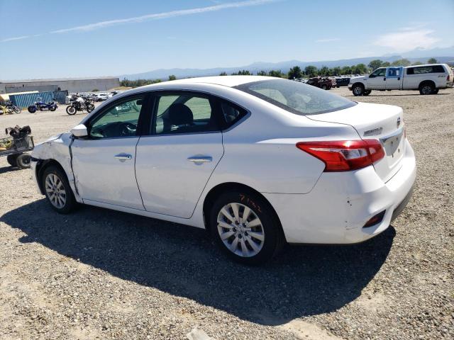3N1AB7AP4JY269552 - 2018 NISSAN SENTRA S WHITE photo 2