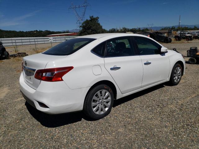 3N1AB7AP4JY269552 - 2018 NISSAN SENTRA S WHITE photo 3