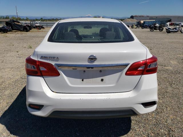 3N1AB7AP4JY269552 - 2018 NISSAN SENTRA S WHITE photo 6