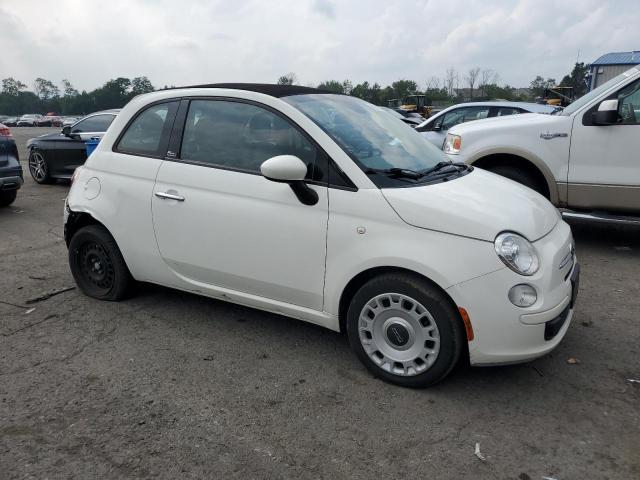 3C3CFFDR7FT643159 - 2015 FIAT 500 POP WHITE photo 4